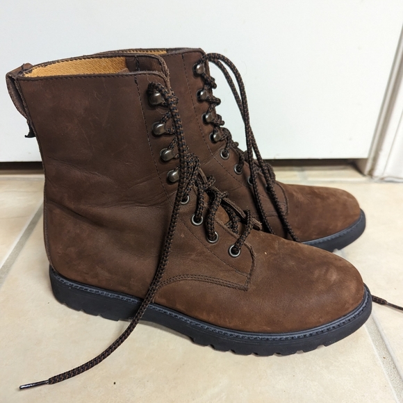 Rockport women's leather boots size 6.5 - Picture 1 of 9